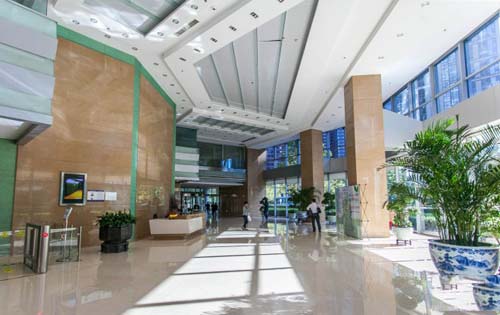 东方梅地亚中心大堂